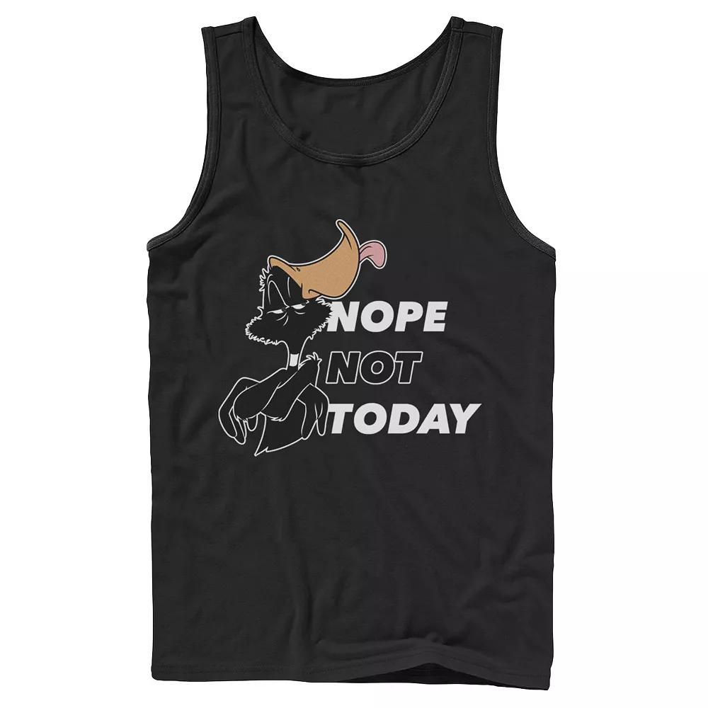 Men's Looney Tunes Daffy Duck Nope Not Today Tank Top,  Product Image