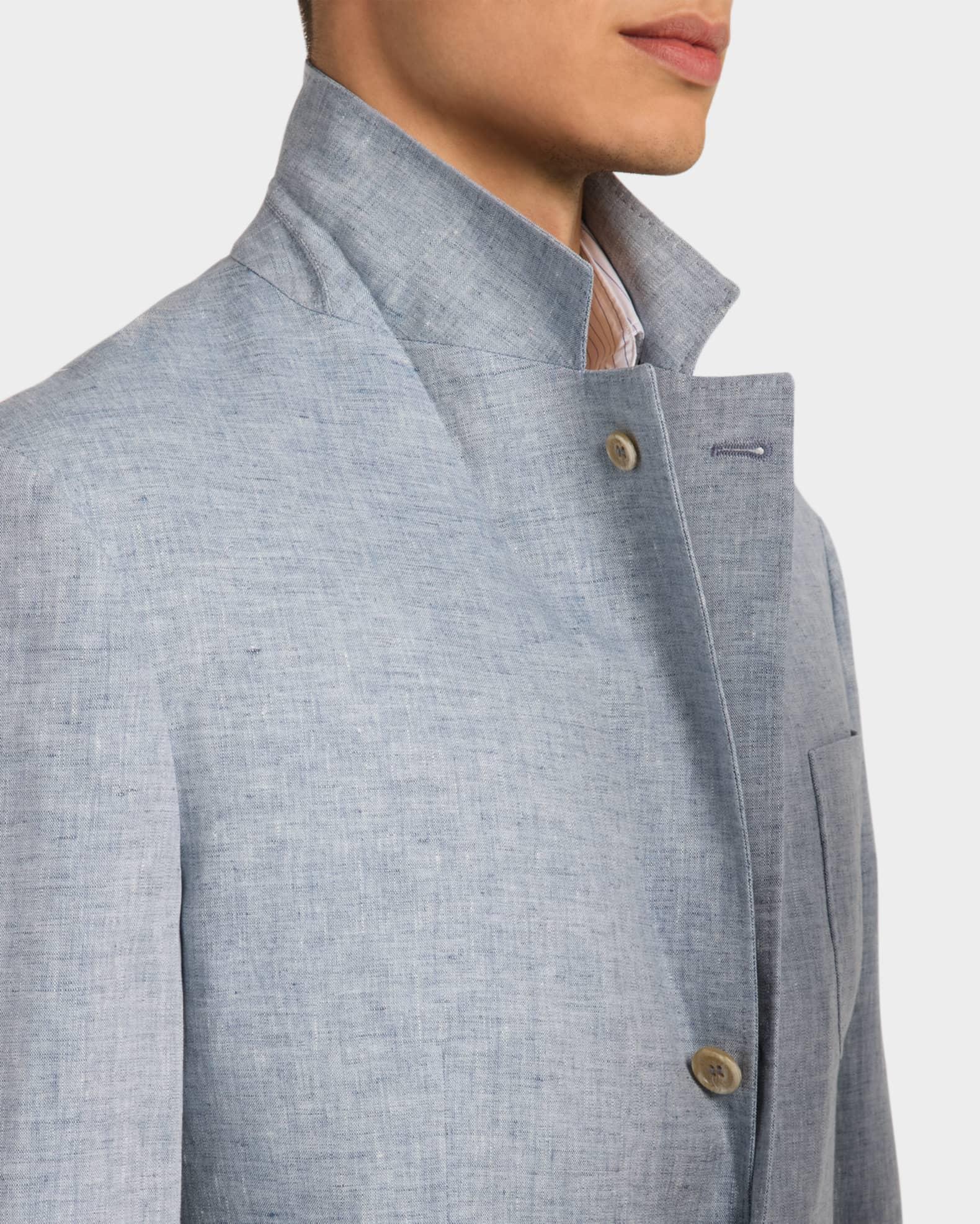 Men's Linen Single-Breasted Sport Coat Product Image