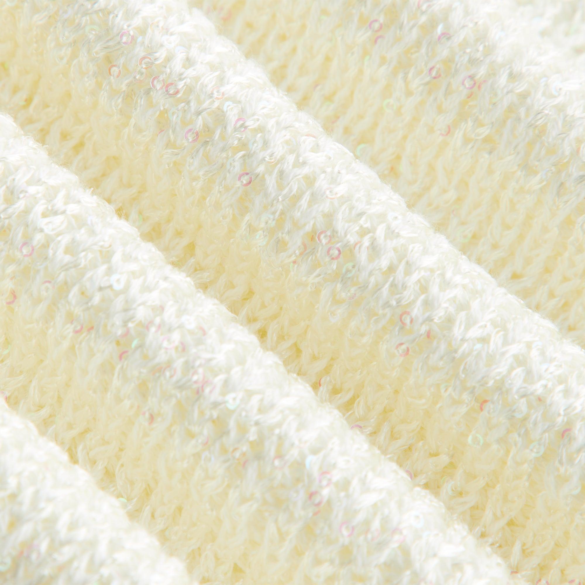 Kith Women Lilith Sequin Shell Tank - White Female Product Image