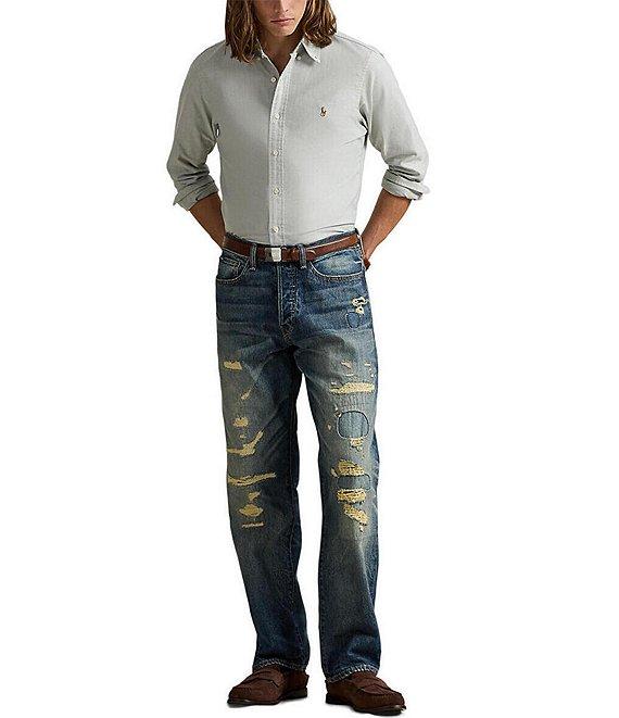 Polo Ralph Lauren Oxford Long Sleeve Woven Shirt Product Image