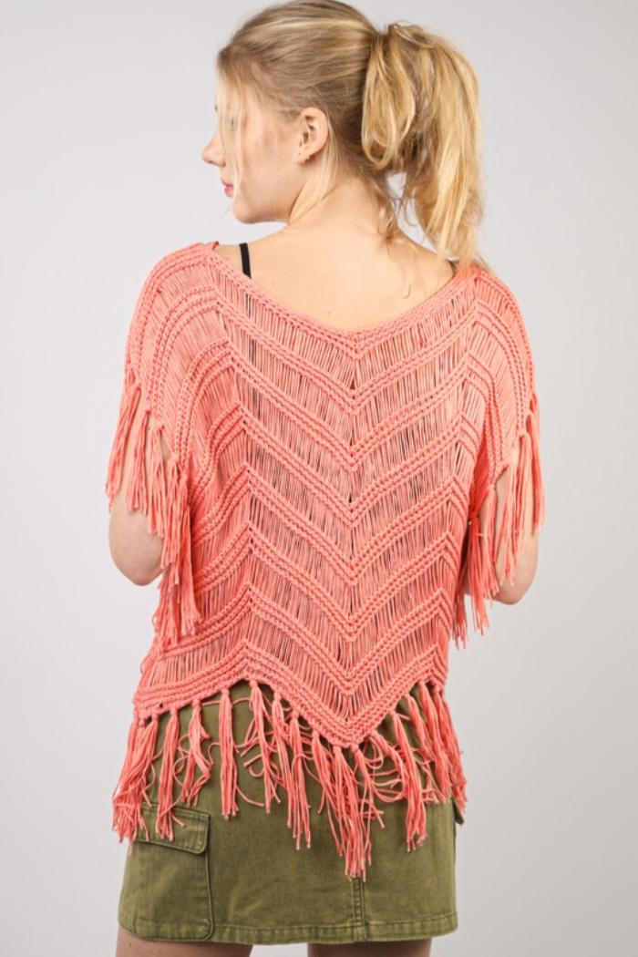 Fringe Detail Sweater Product Image