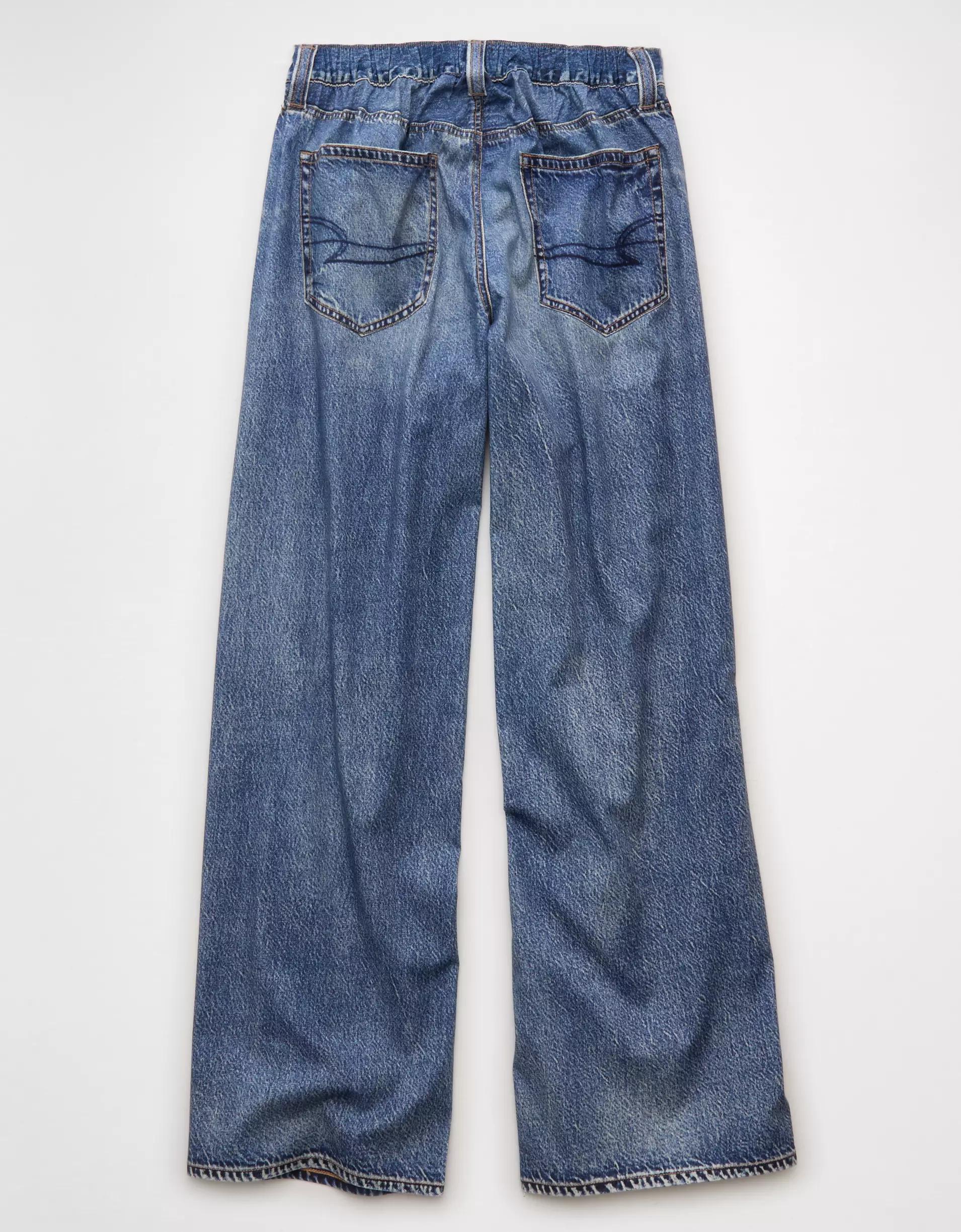 AE DBL Take Super Mid-Rise Baggy Wide-Leg Pant Product Image