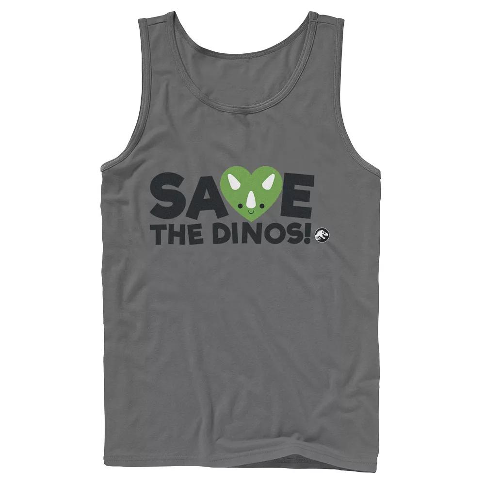 Men's Jurassic World: Fallen Kingdom Save The Dinos! Tank Top,  Product Image