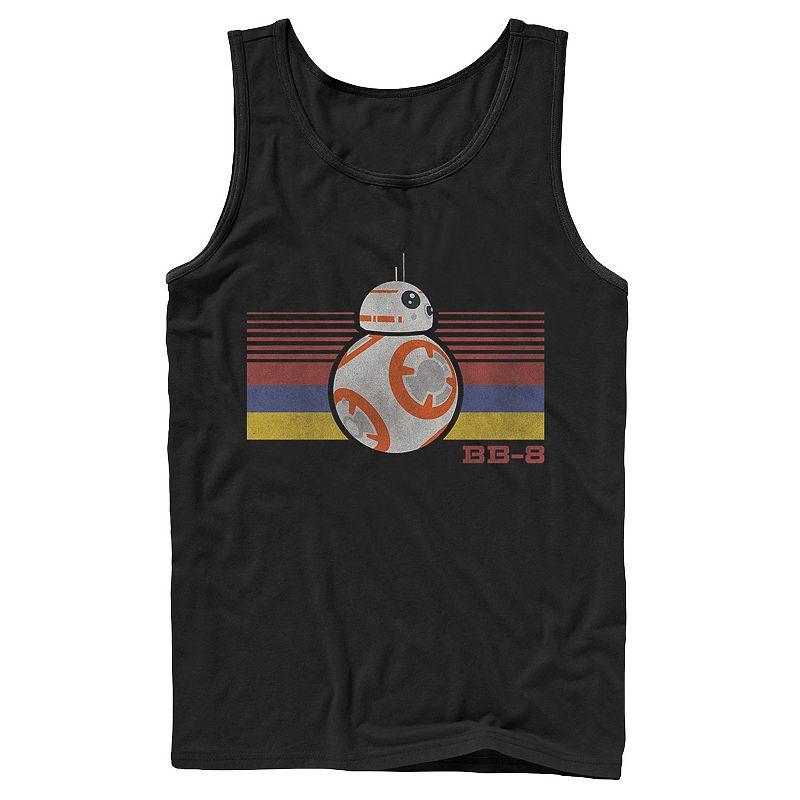 Men's Star Wars Block Letter Logo Tank Top,  Product Image