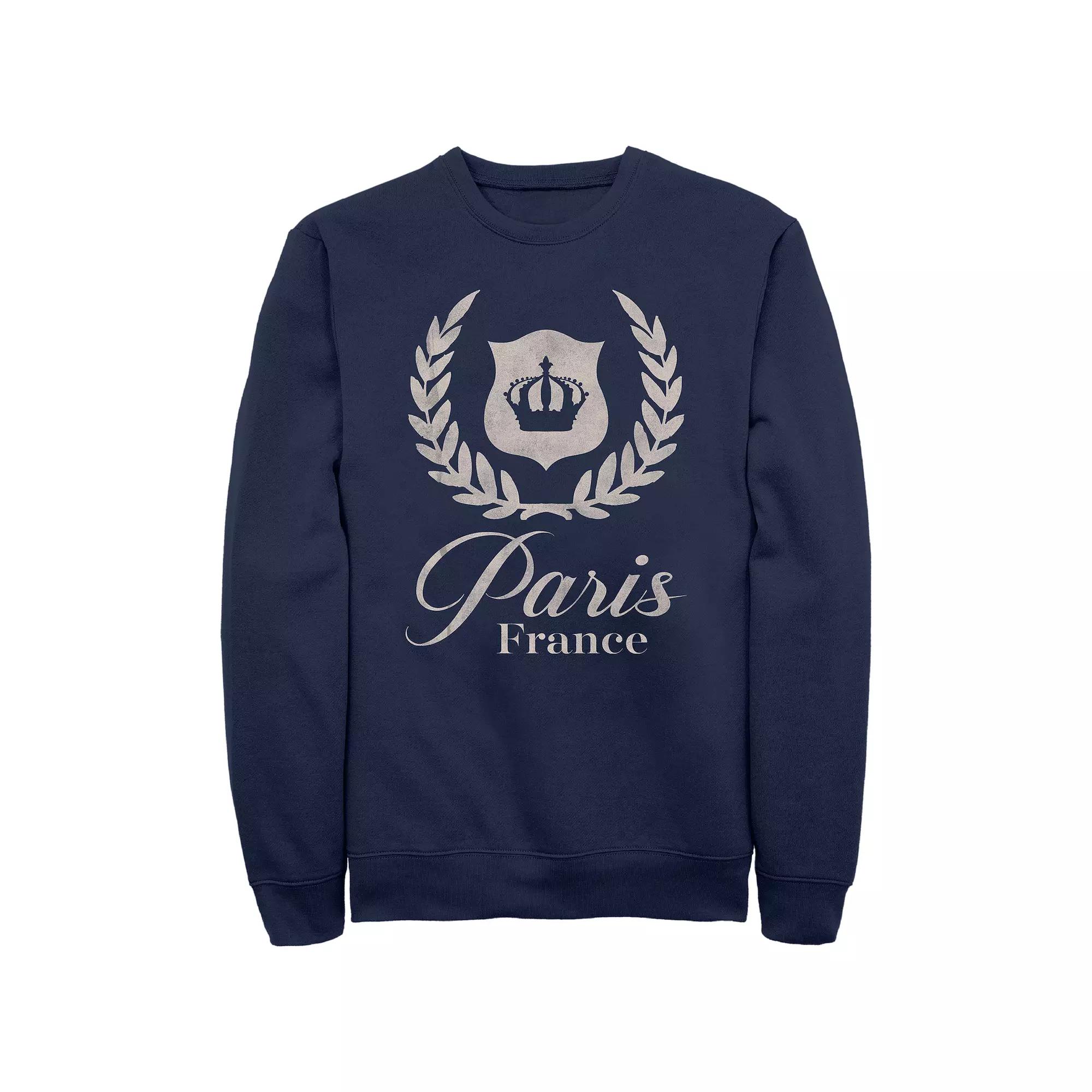 Men's Paris, France Crown Fleece,  Product Image
