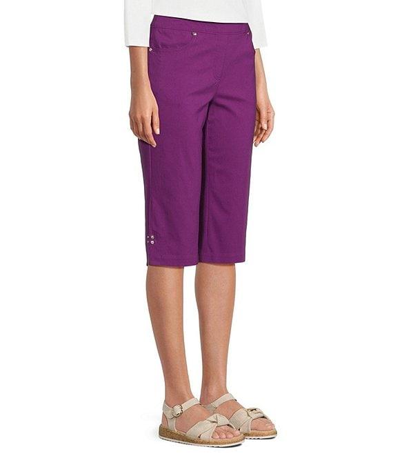 Allison Daley Petite Size Tech Stretch Pull-On Skimmer Pants Product Image