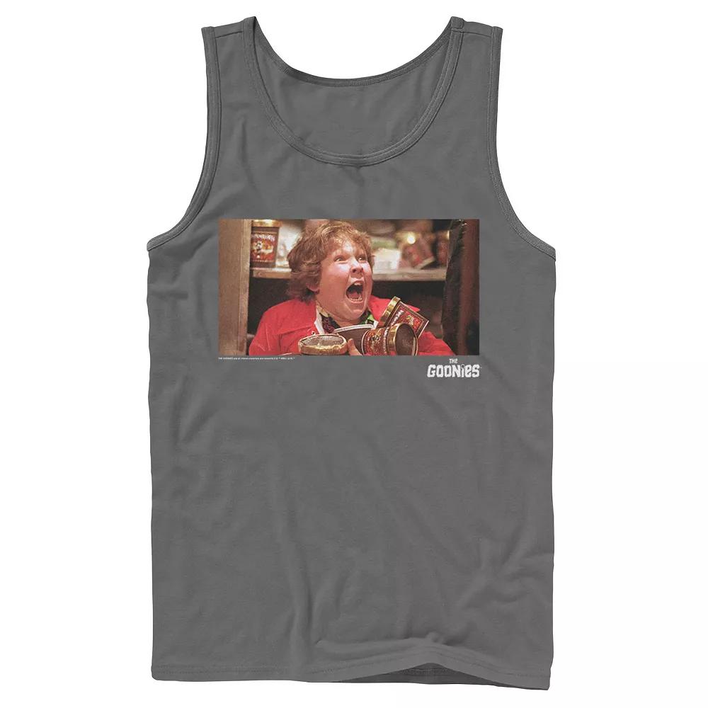 Men's The Goonies Chunk Snack Time Portrait Tank Top,  Product Image
