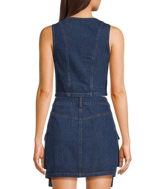 C&V Chelsea & Violet Coordinating Denim Vest Product Image