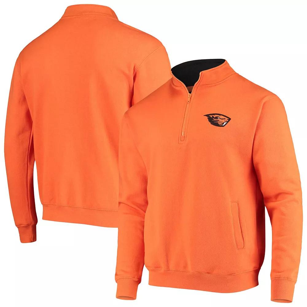 Men's Colosseum Orange Oregon State Beavers Tortugas Logo Quarter-Zip Jacket,  Product Image