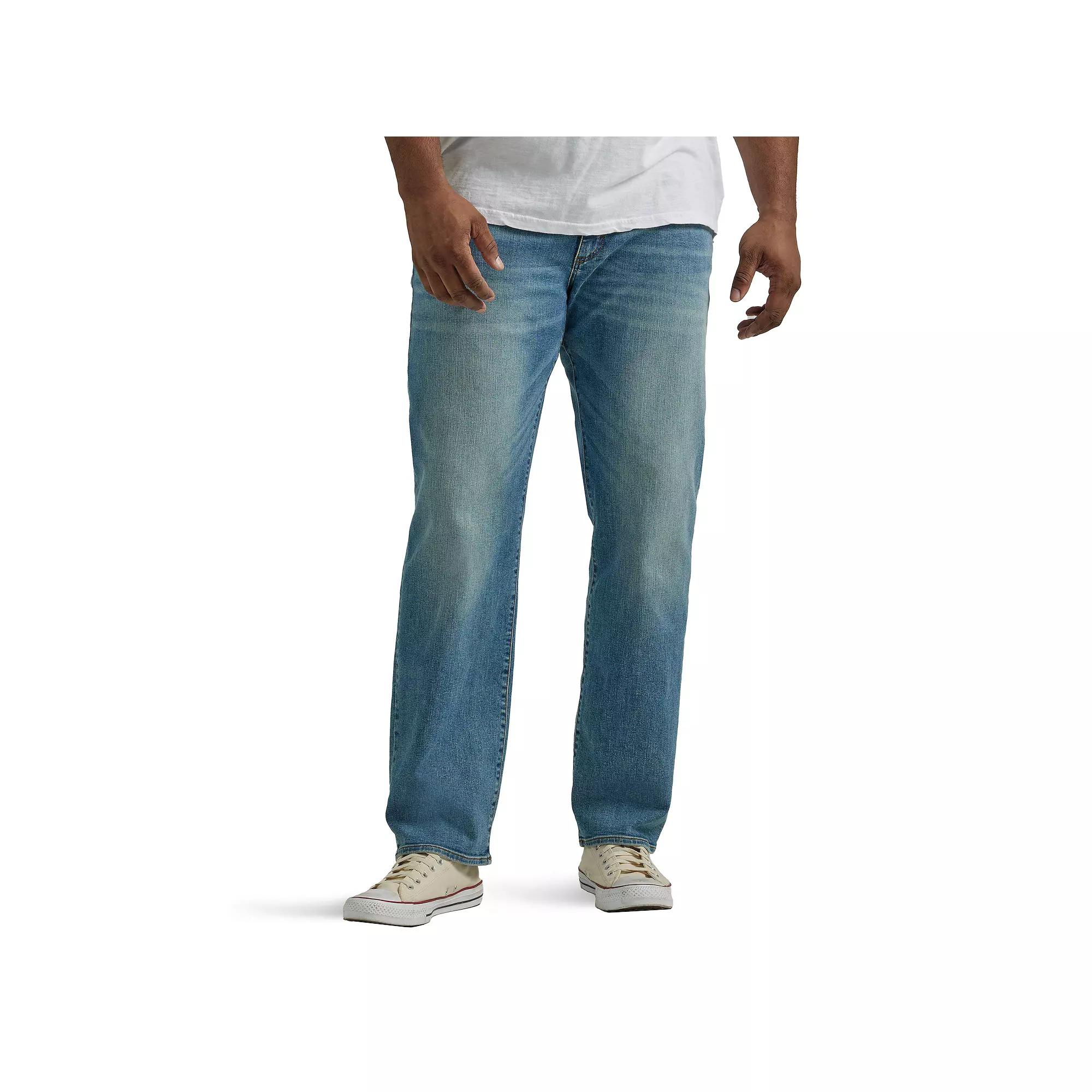 Big & Tall Lee® Extreme Motion MVP Relaxed-Fit Straight-Leg Jeans, Men's,  Product Image