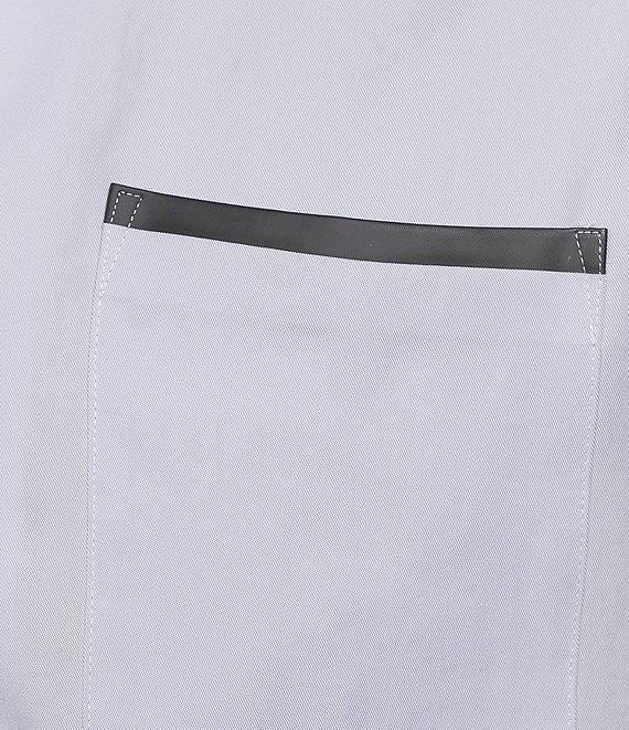 Murano Interdimensional Collection Slim Fit Heat Seal Short Sleeve Convertible Camp Shirt Product Image