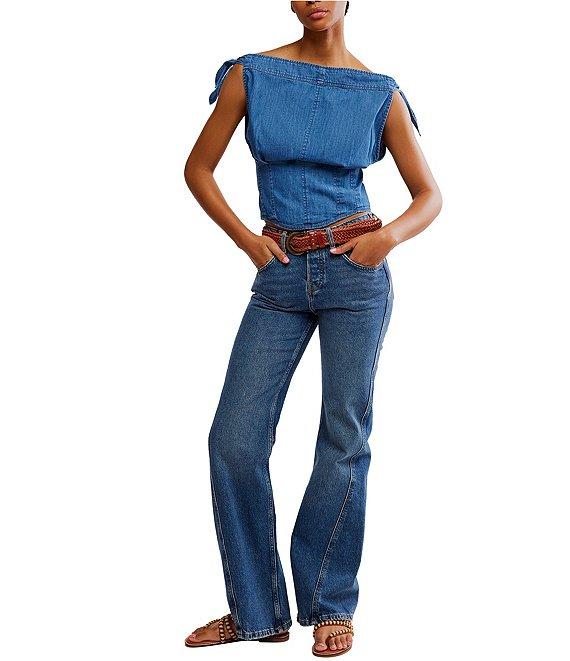 Free People Louie Boatneck Tie Sleeveless Top Product Image