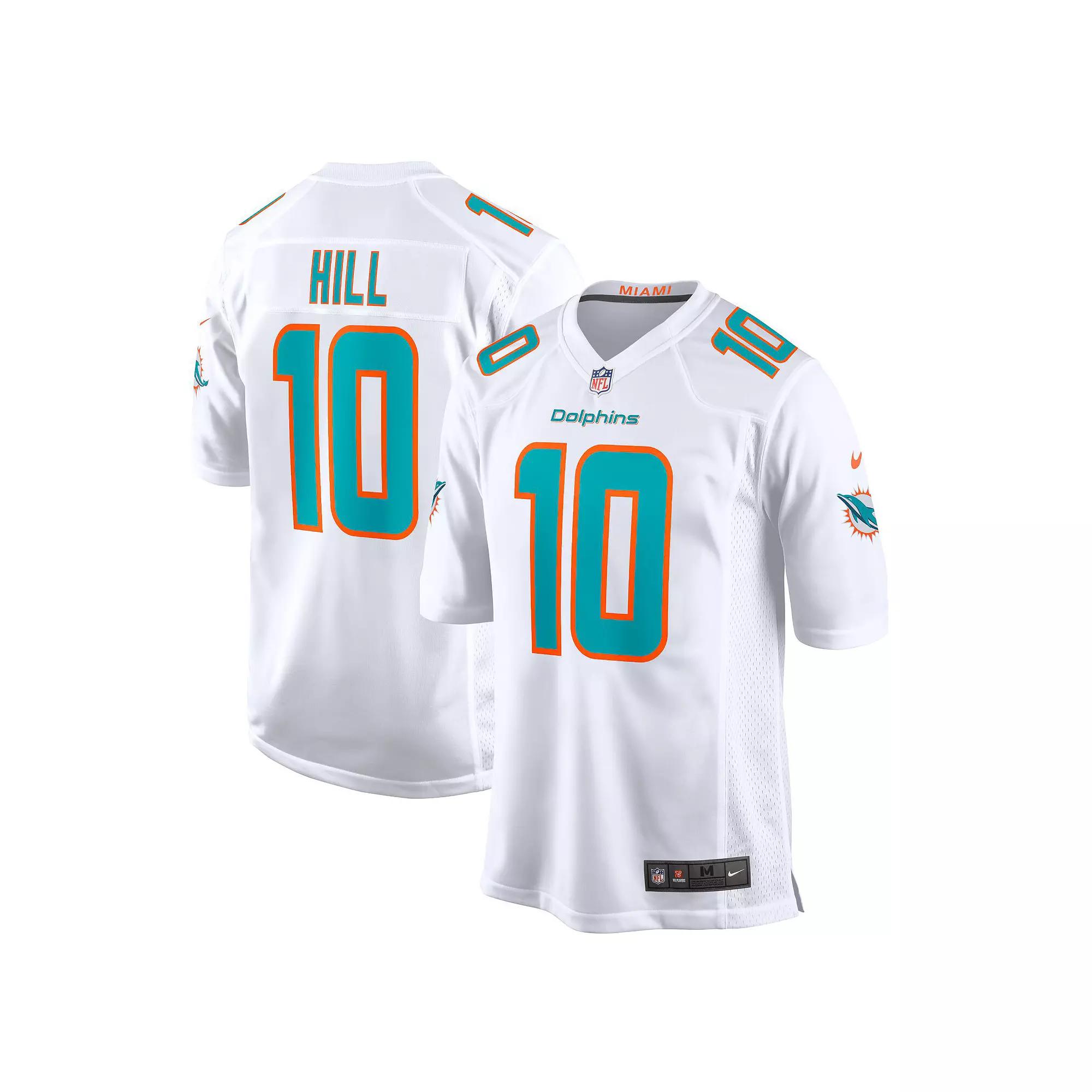 Men's Nike Tyreek Hill White Miami Dolphins Game Jersey,  Product Image