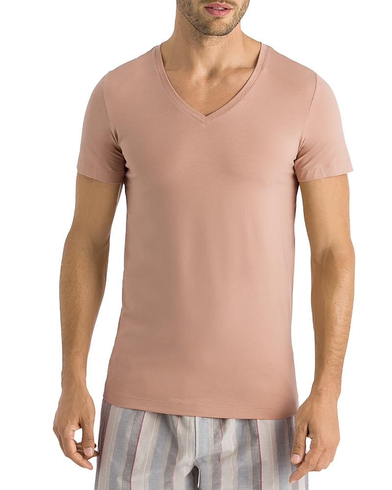Mens Cotton Superior Short Sleeve V-Neck Tee - Product Image