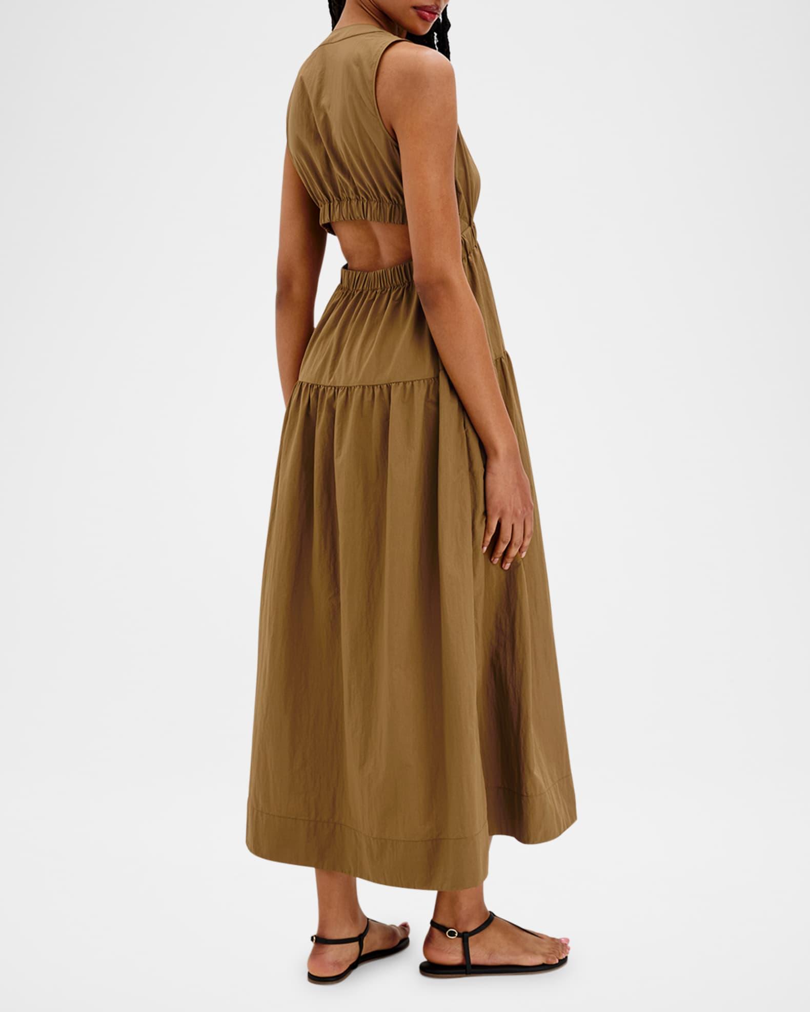 Genevieve A-Line Midi Dress Product Image