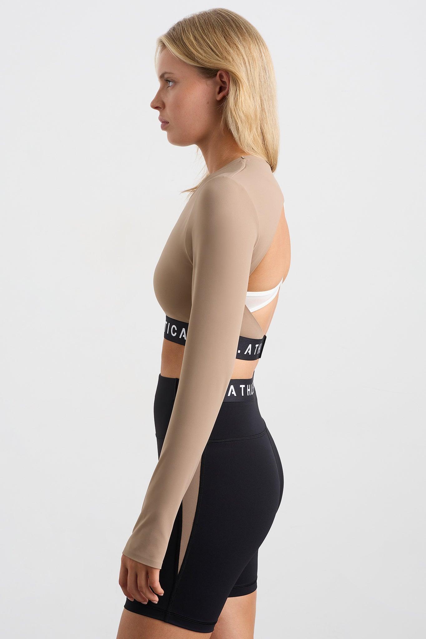 Contrast Layered Crop Top 380 Product Image