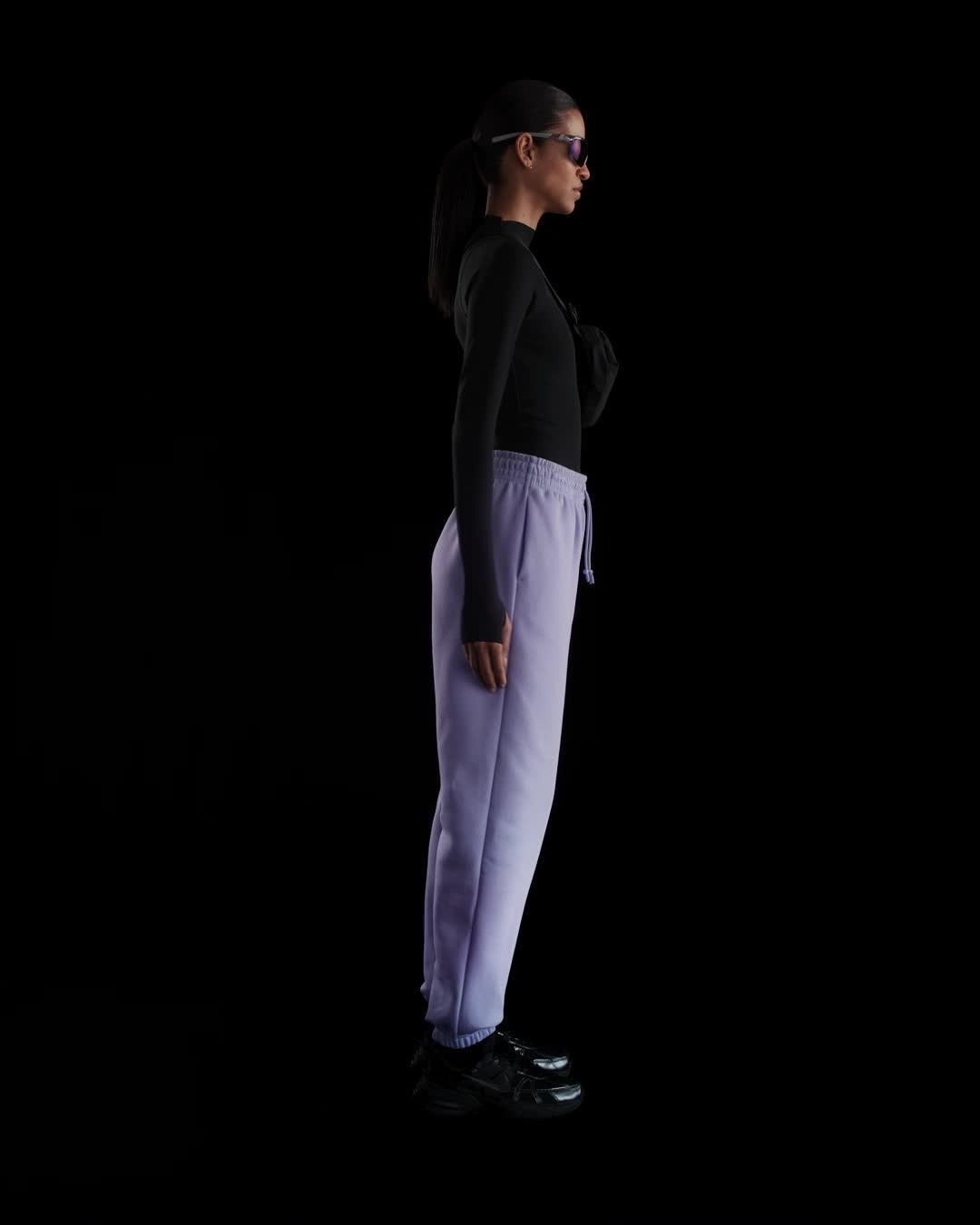 Womens Nike Sportswear Phoenix Fleece High-Waisted Oversized Sweatpants | FZ5996-533 Product Image