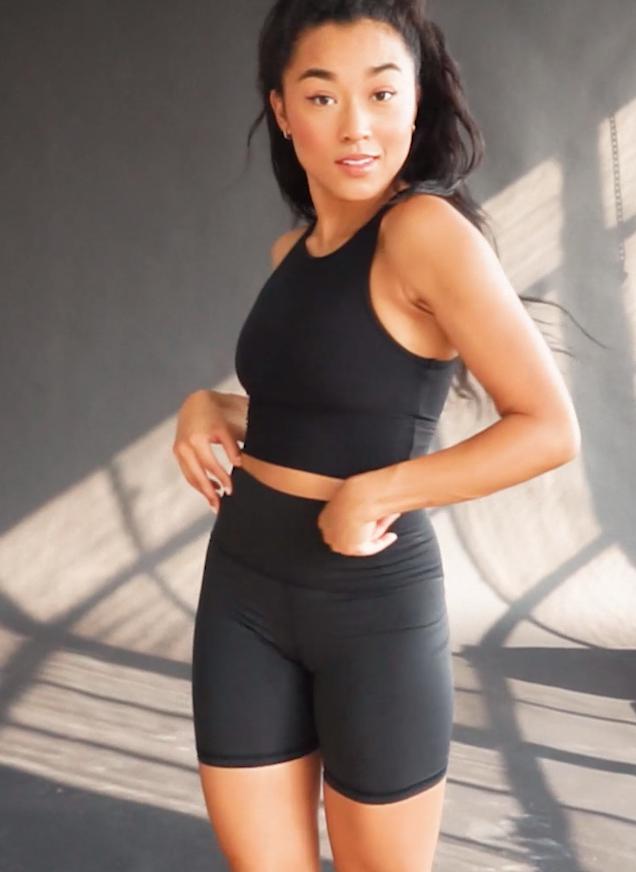 Rae Sports Bra - Black Female Product Image