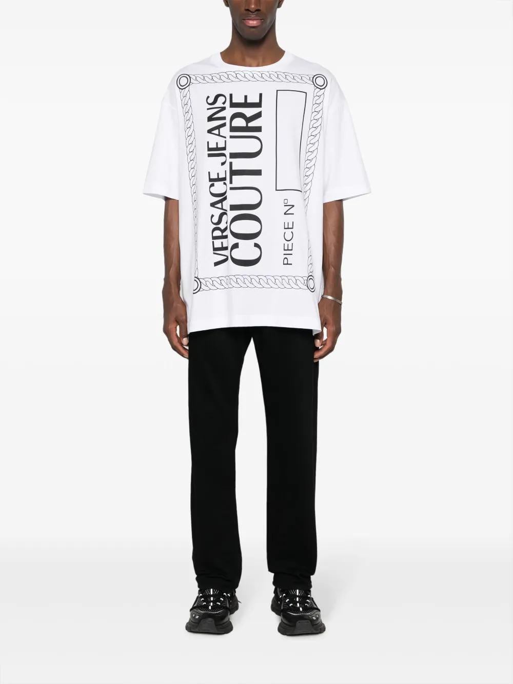 logo-print cotton T-shirt Product Image