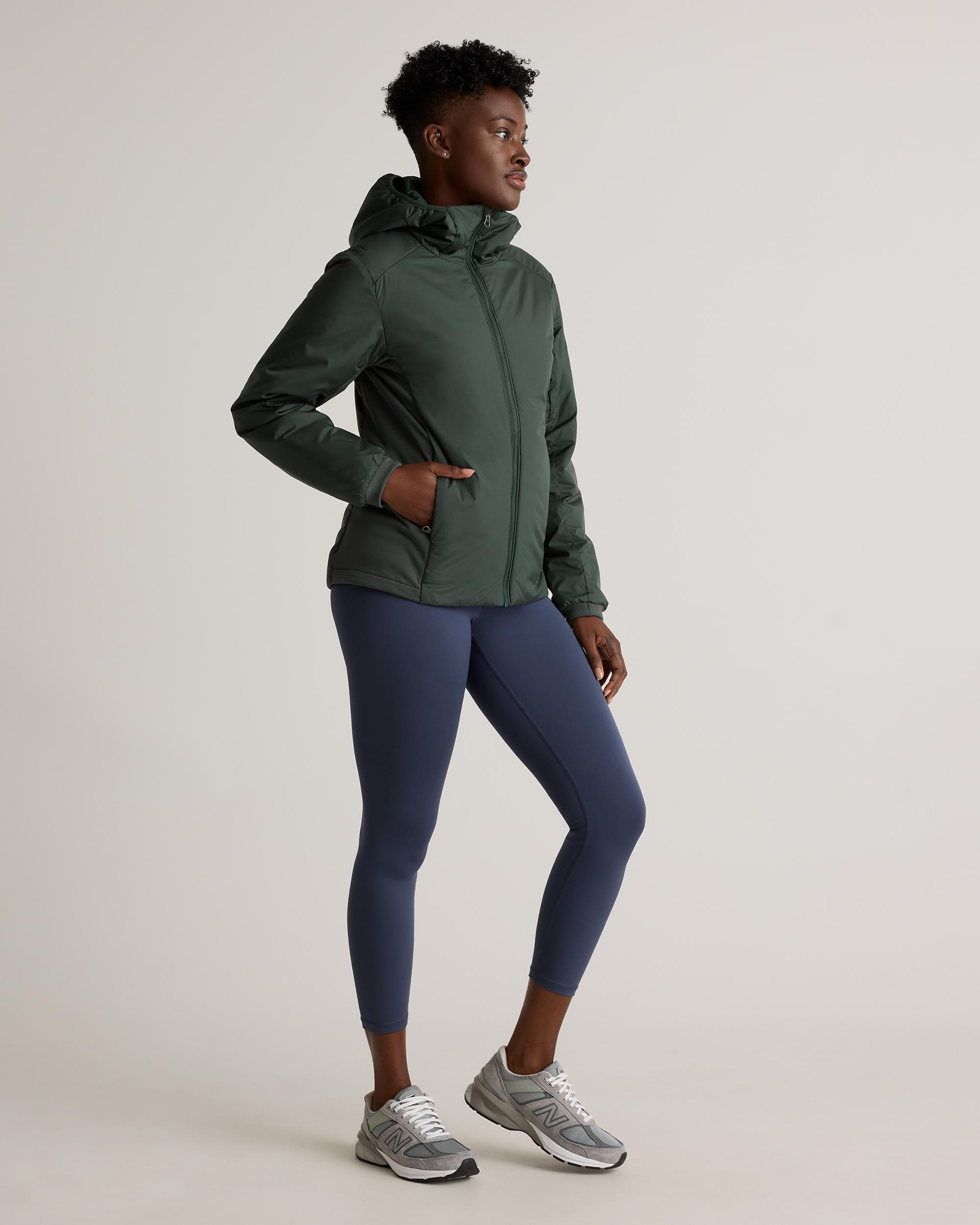 Quince | Women's Hybrid Insulated Lightweight Hooded Jacket 100% Polyester Product Image
