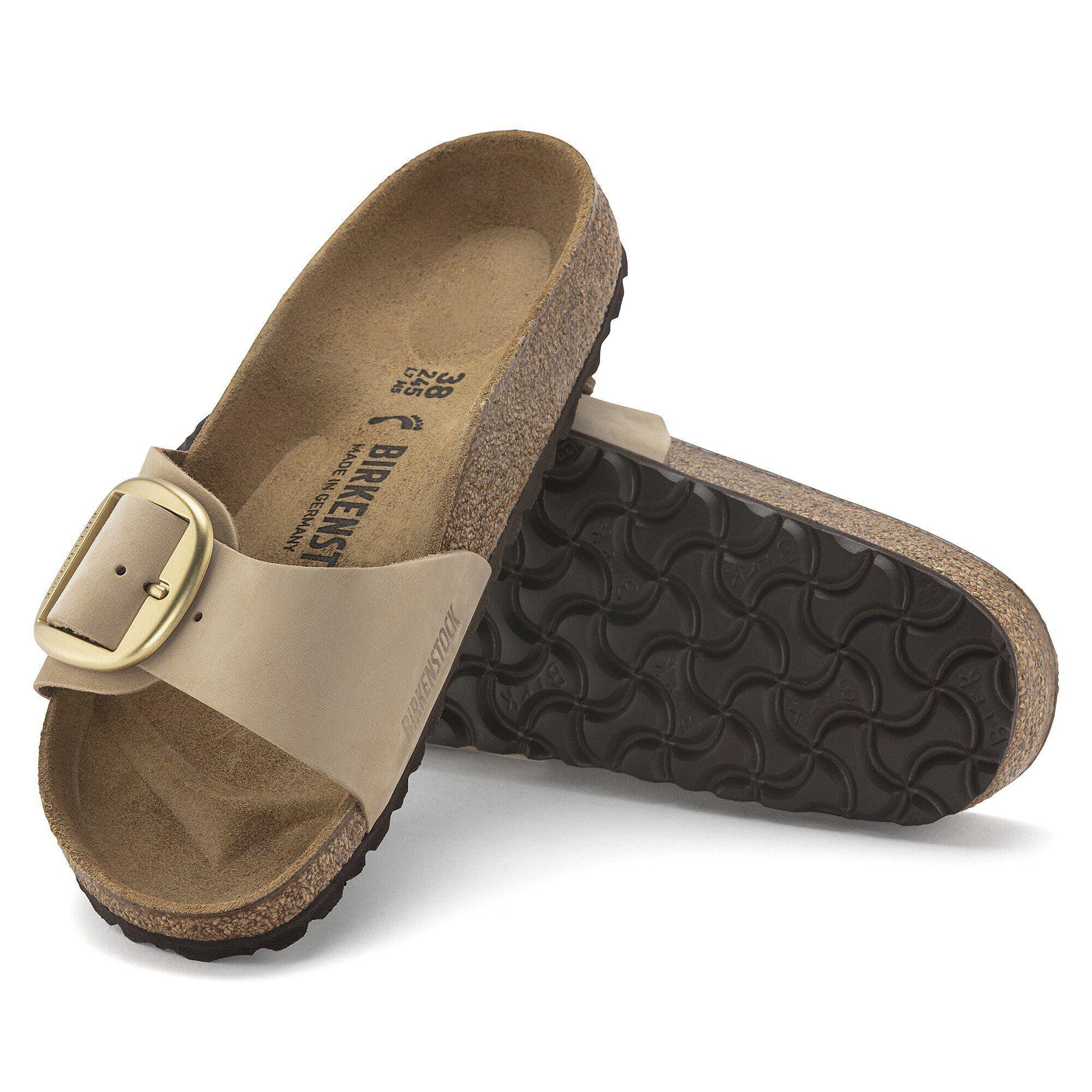Madrid Big Buckle Natural Leather Nubuck Product Image
