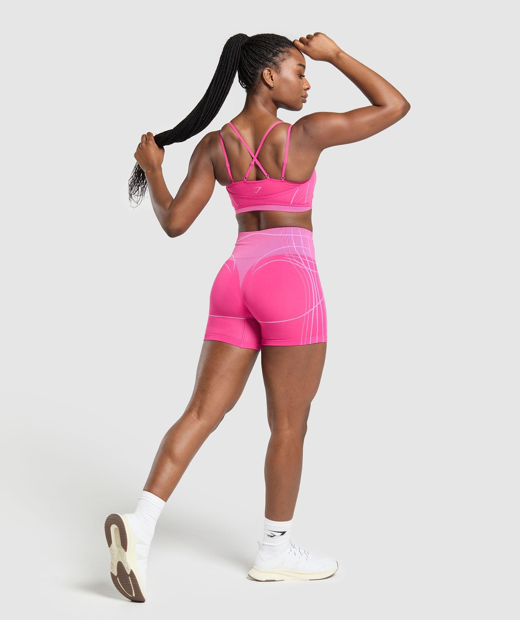 Gymshark Apex Seamless Shorts - Valley Pink/Sour Pink Female Product Image