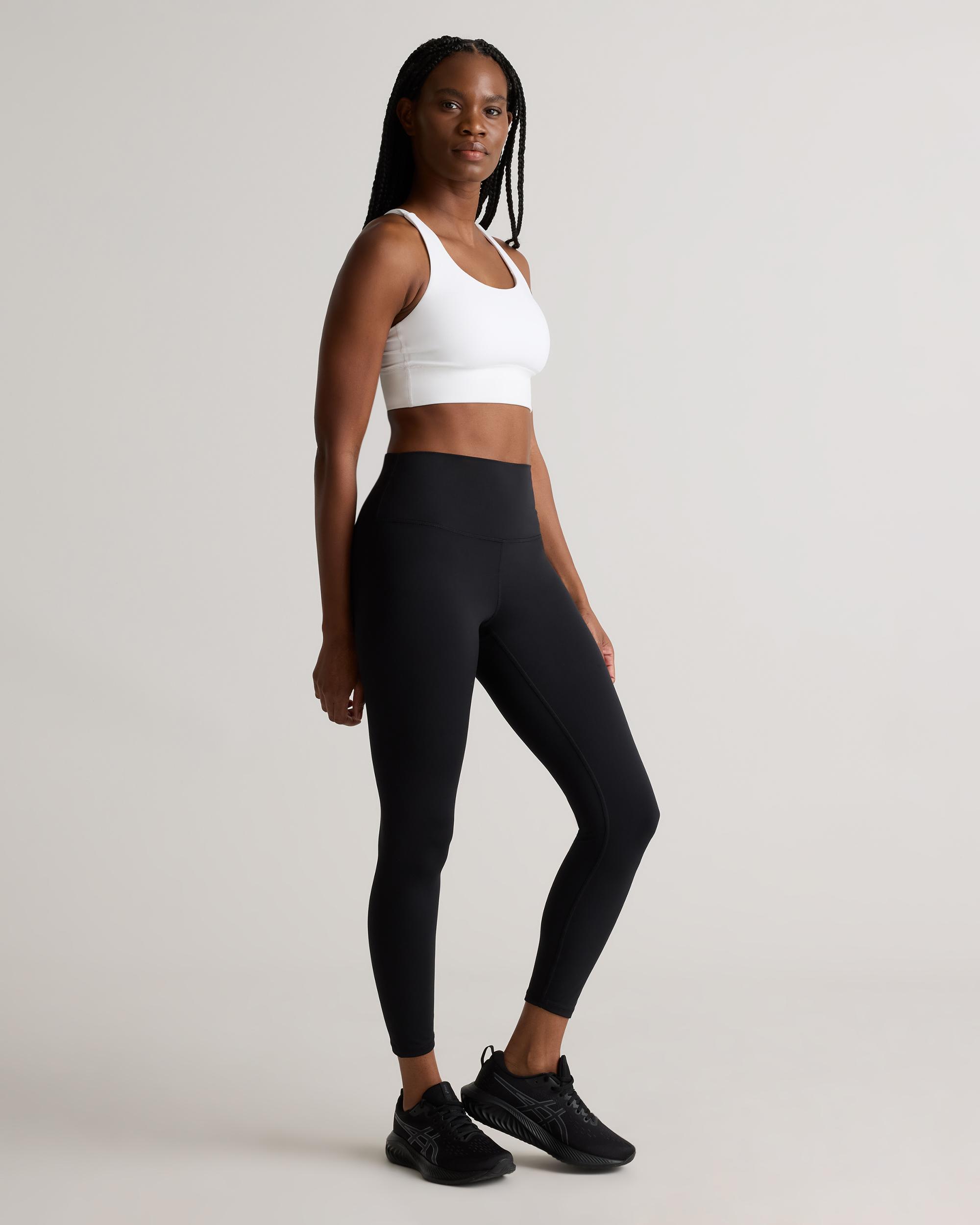 Quince | Women's Power-Up Long Line Strappy Sports Bra Nylon/Spandex Product Image