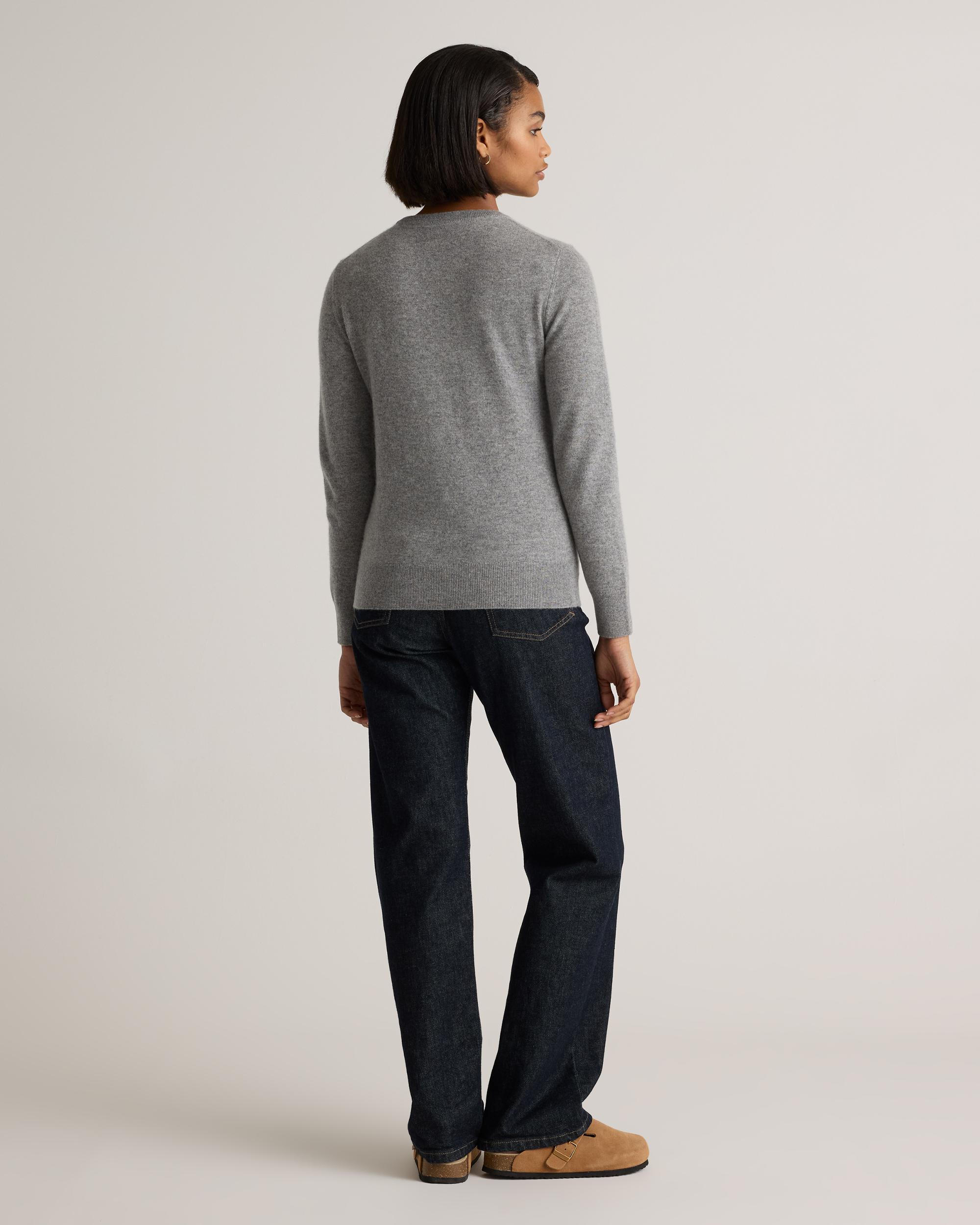Quince | Women's Mongolian Cashmere Crewneck Sweater Size XL Product Image