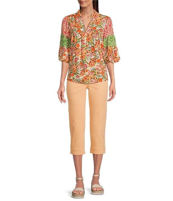 NYDJ Marylin Lift Tuck® Technology Straight Leg Crop Jeans Product Image