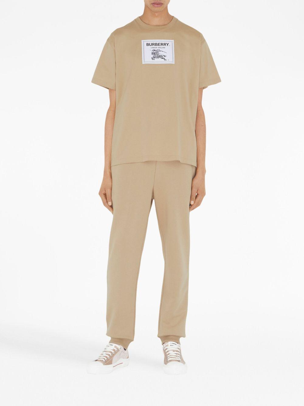 logo-patch cotton T-shirt Product Image