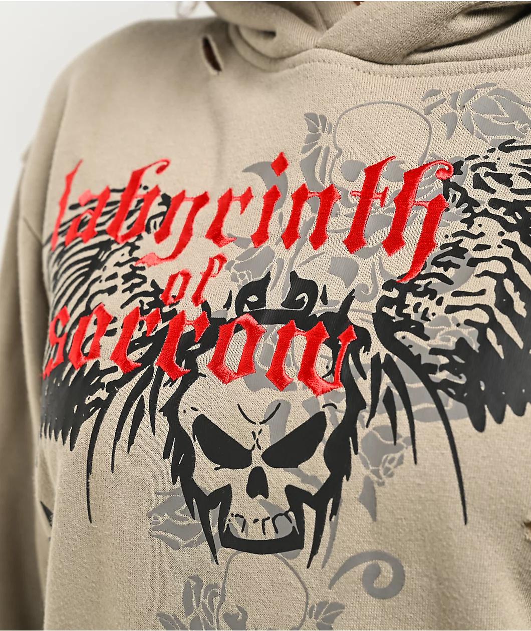 Empyre Labyrinth Franklin Grey Hoodie Product Image