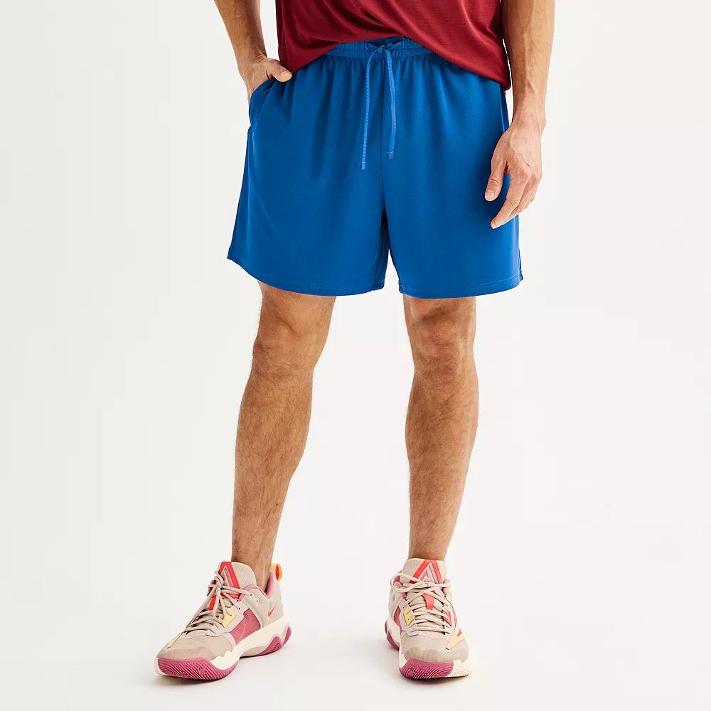 Men's Tek Gear® Above-The-Knee Mesh Shorts,  Product Image
