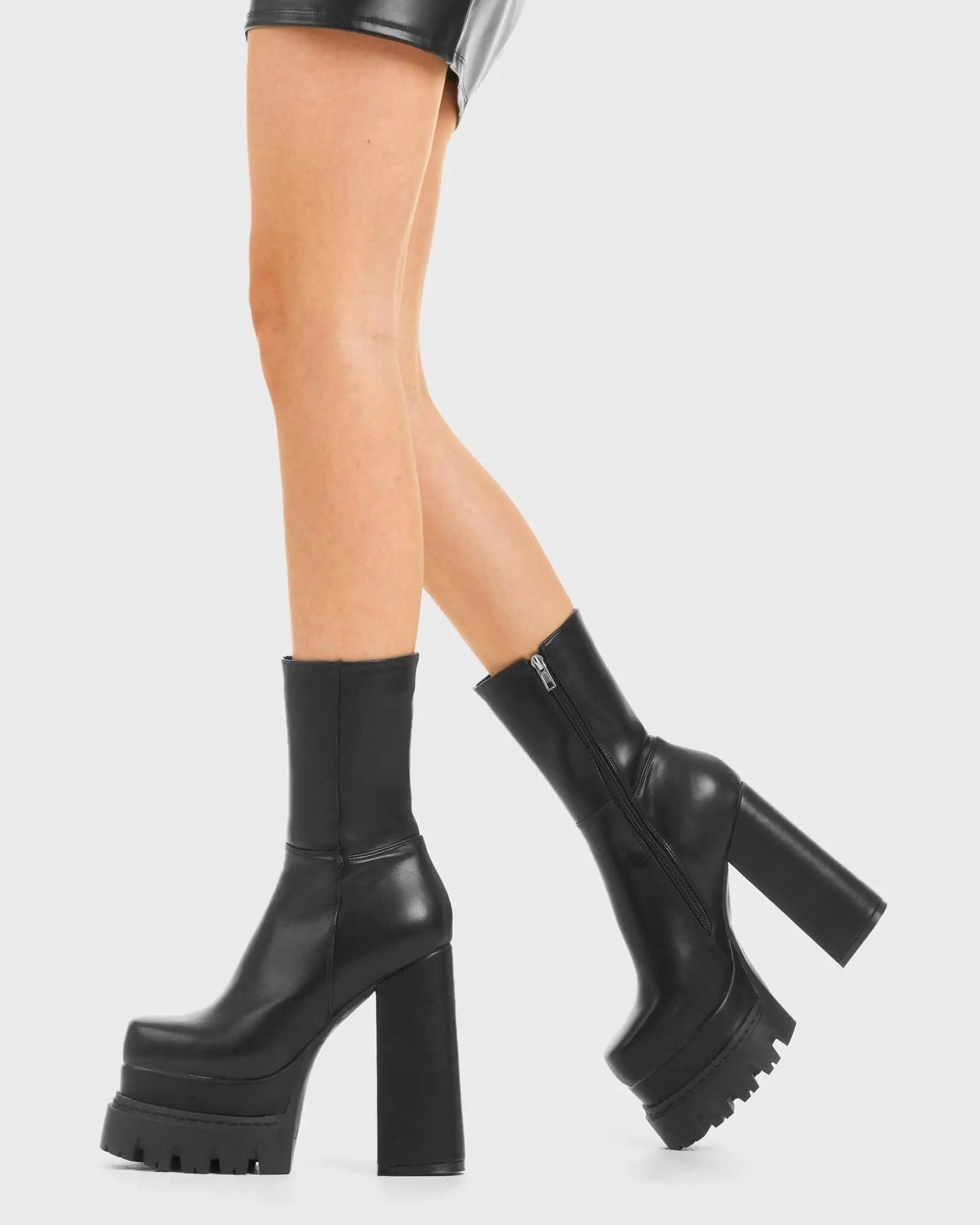 Undeniable Platform Ankle Boots Product Image