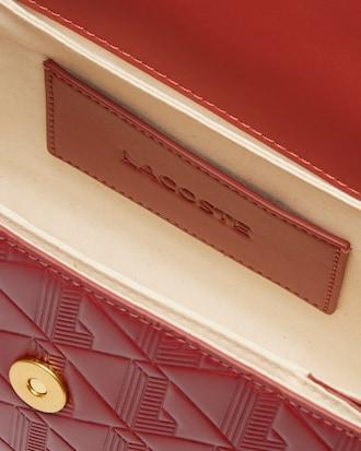 Maheki Embossed Leather Shoulder Bag Product Image