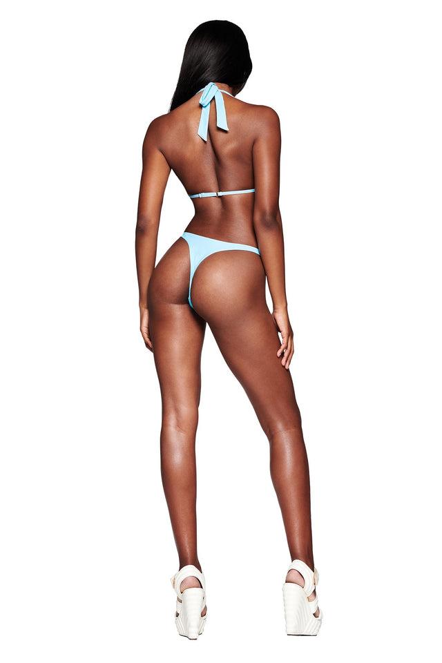 MAUI BIKINI BOTTOM - AQUA Product Image