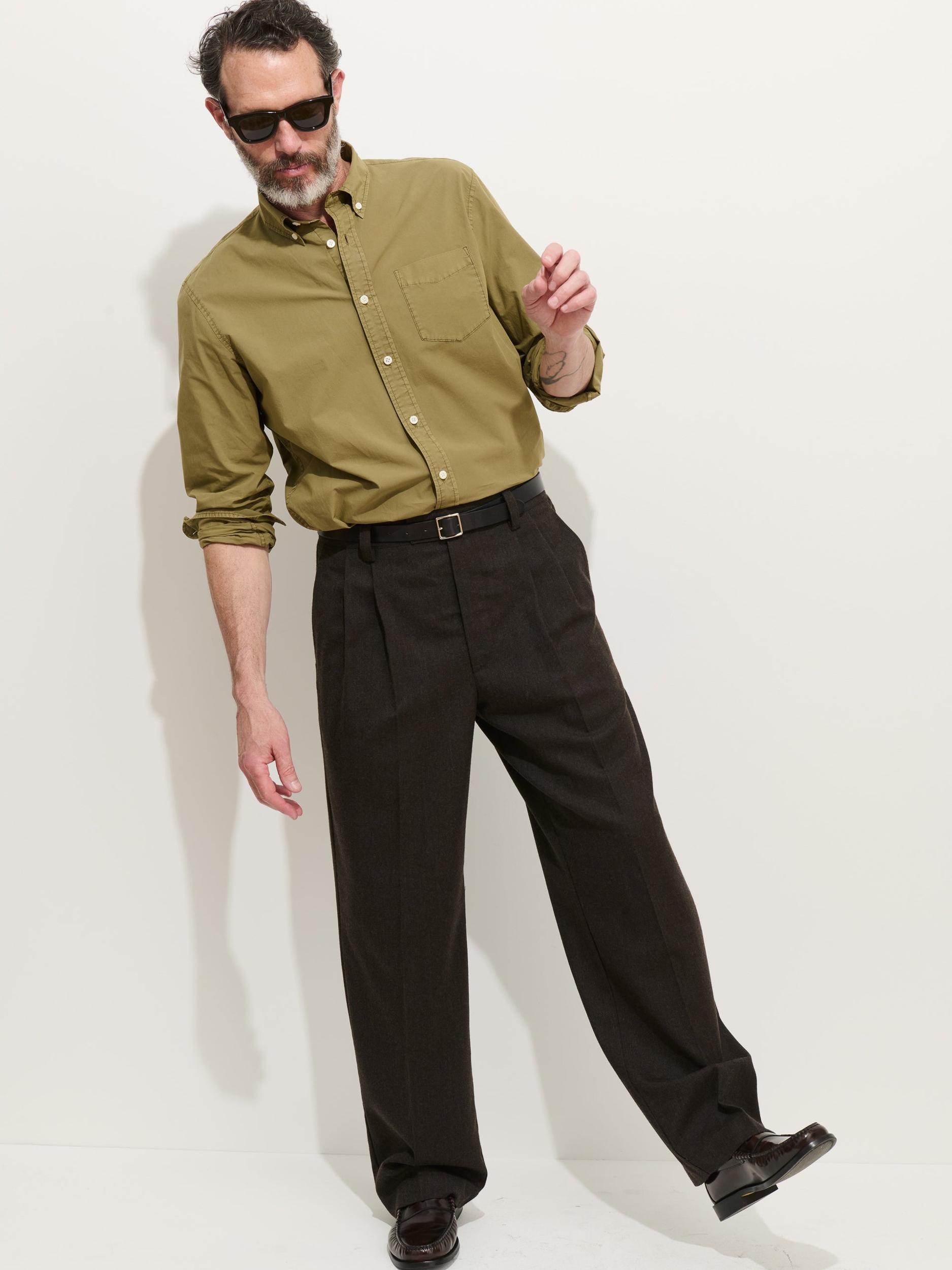 Mill Shirt In Cotton Poplin Product Image