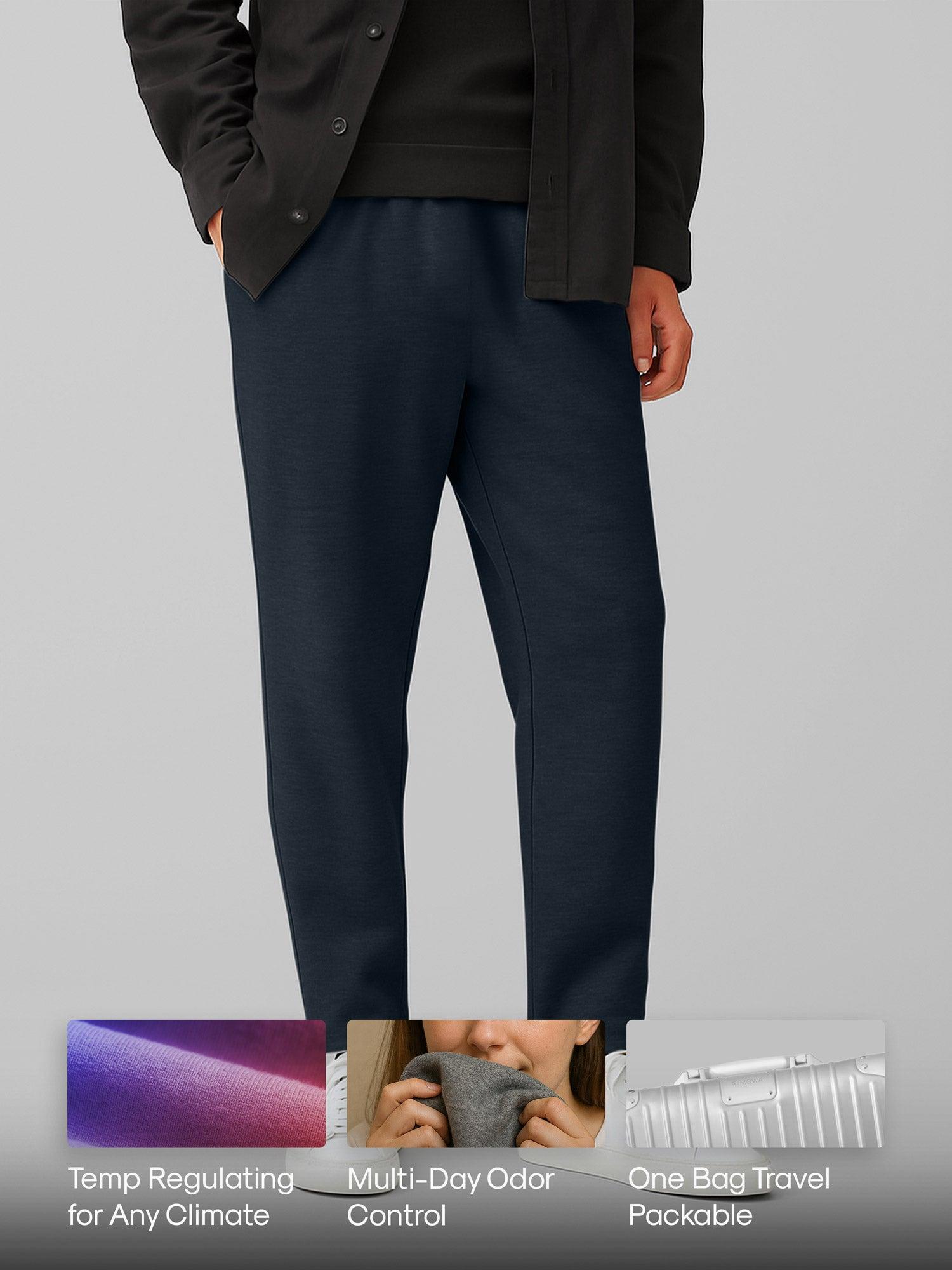Men's Travel Merino Pant - Petrol Product Image
