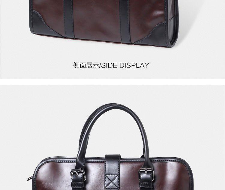 Faux Leather Briefcase Product Image