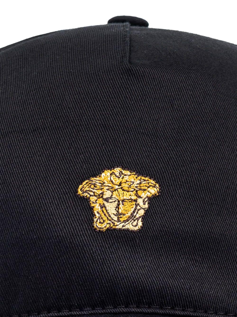 Medusa-embroidered baseball cap Product Image