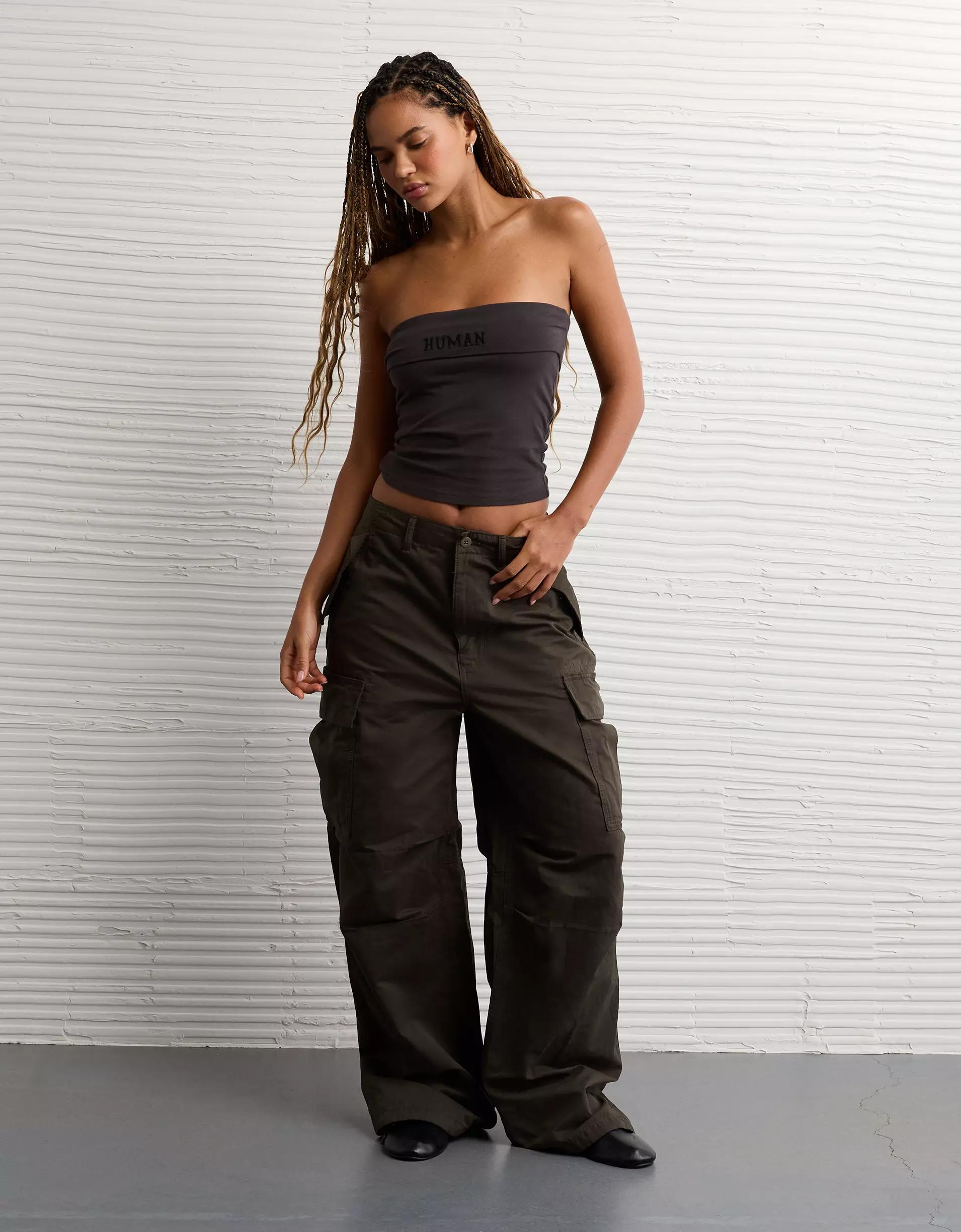 AE Pride Foldover Graphic Tube Top Product Image