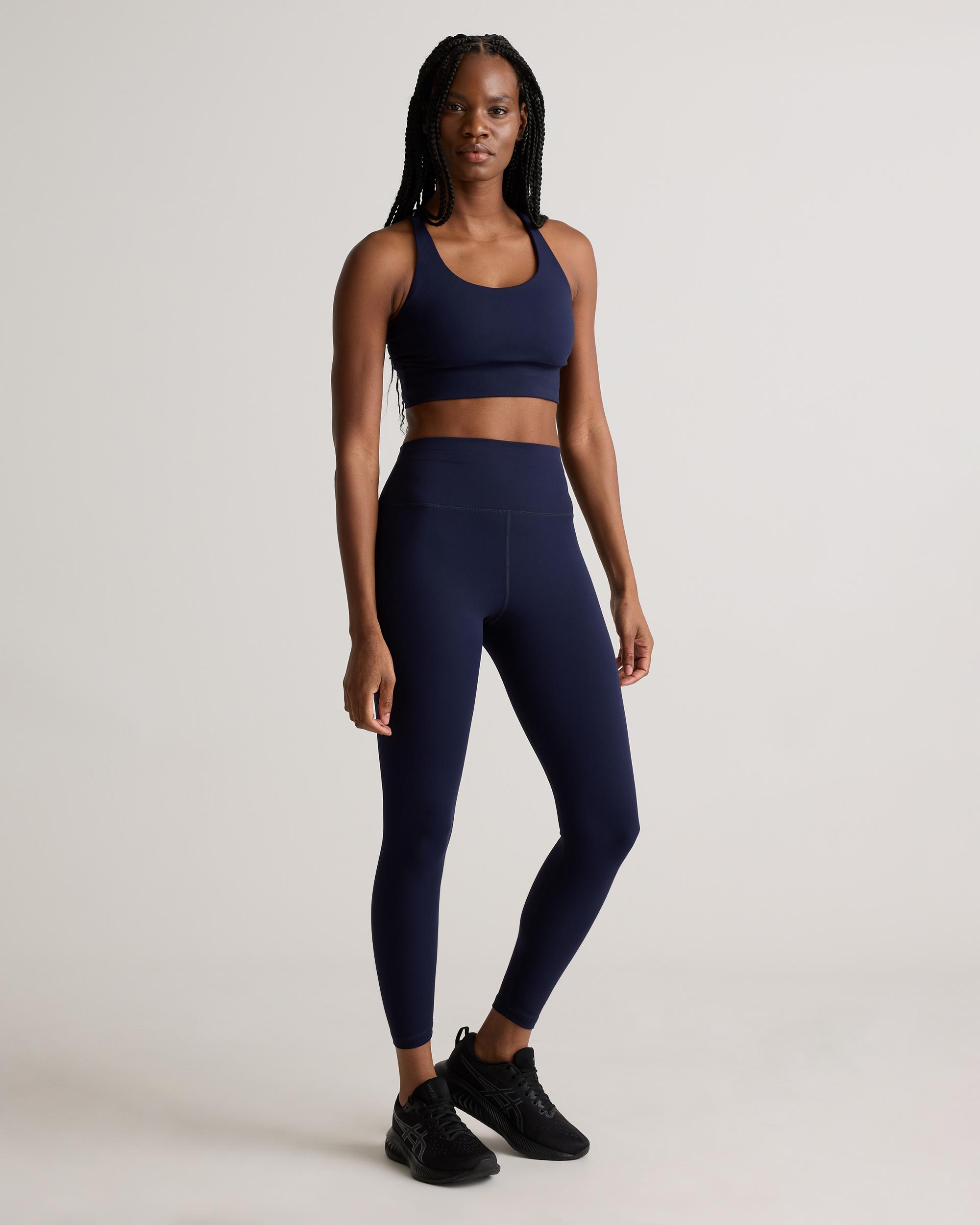 Quince | Women's Power-Up Strappy Sports Bra Nylon/Spandex Product Image