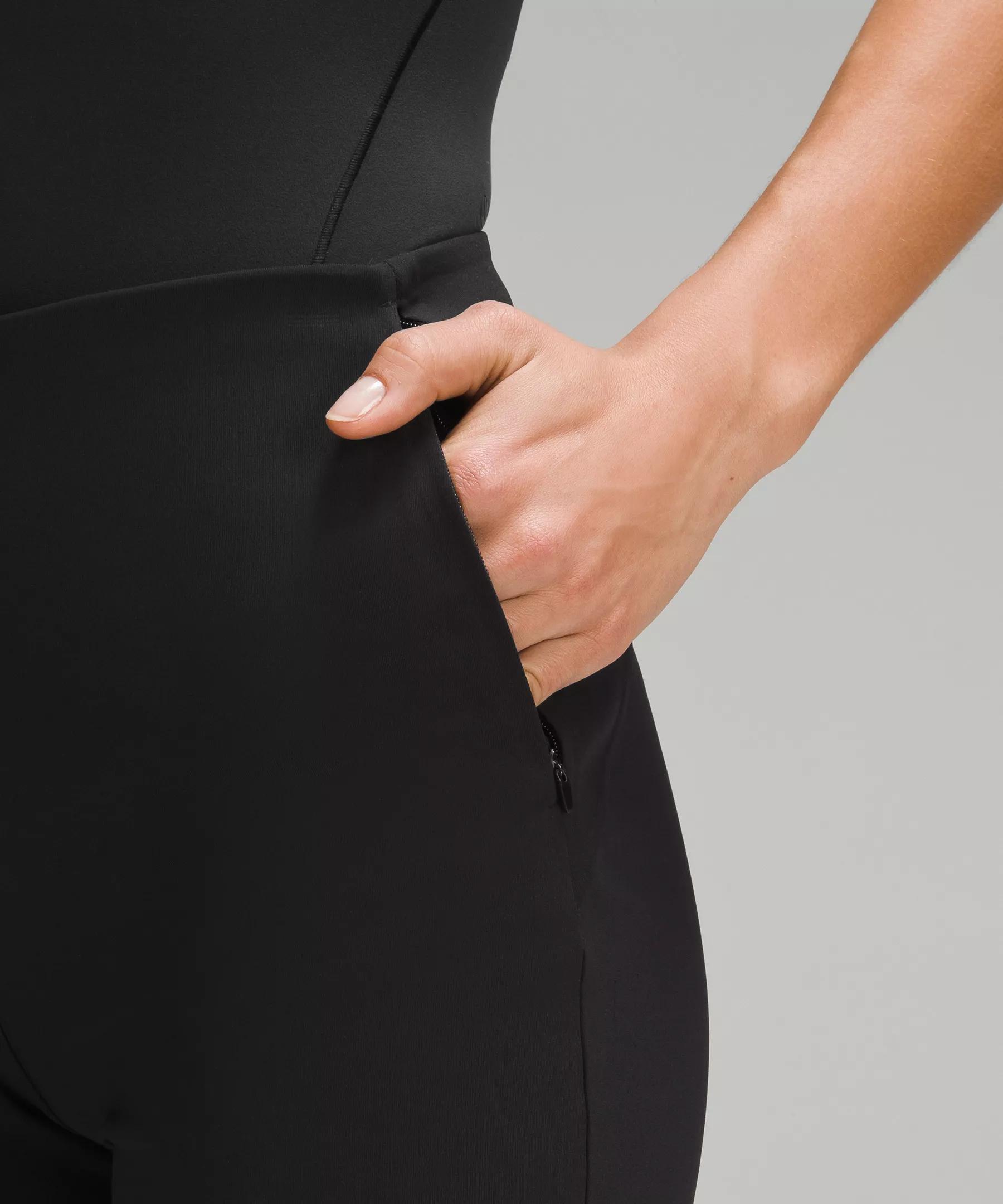 Smooth Fit Pull-On High-Rise Cropped Pant Product Image