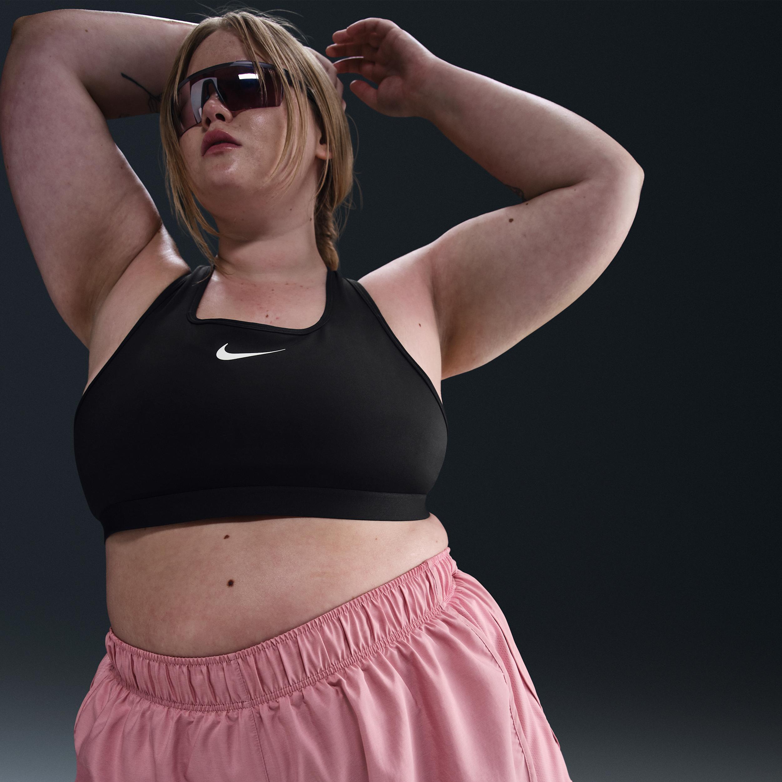 Nike Women's Tempo Dri-FIT Mid-Rise 3" Brief-Lined Running Shorts (Plus Size) Product Image