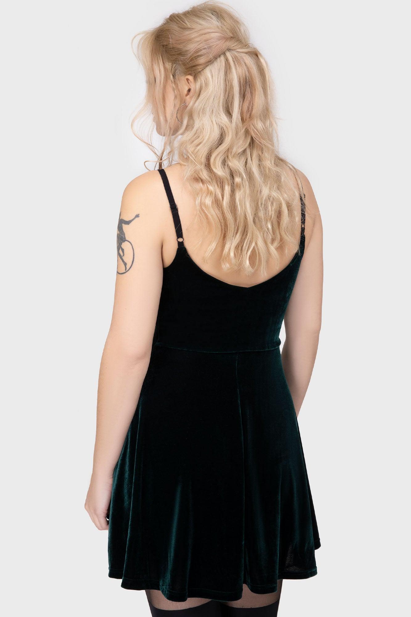 Magica Skater Dress [EMERALD] Female Product Image