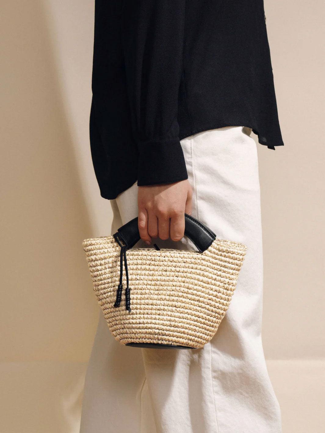 The Small Woven Shopper Product Image