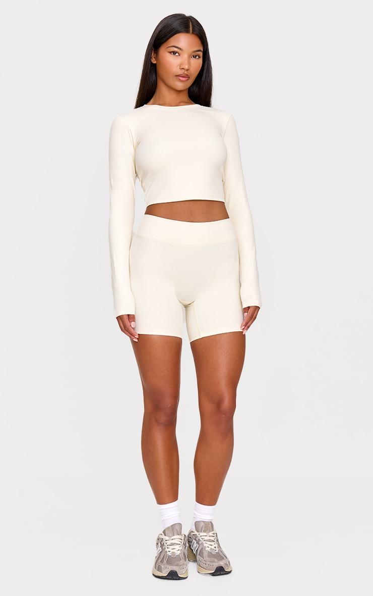 Bone Sculpt Long Sleeve Gym Top Product Image