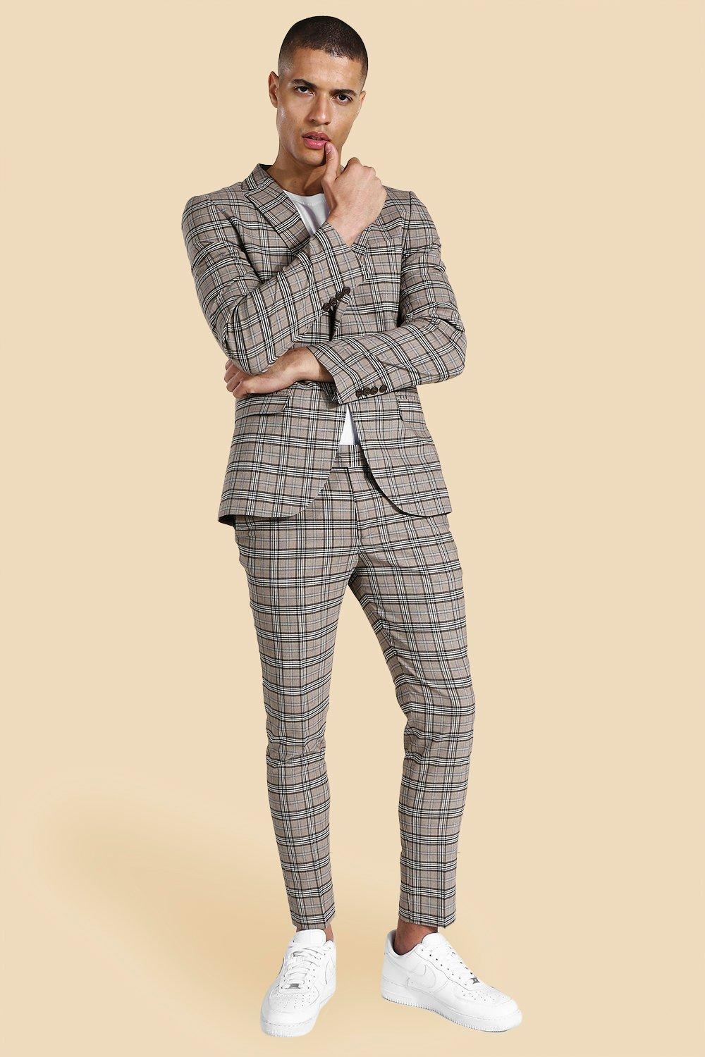 Single Breasted Super Skinny Suit Jacket | boohooMAN USA Product Image