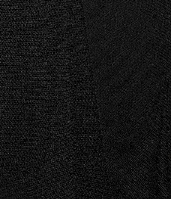 Trina Turk Larch Mid Rise Pleated Straight Cropped Pants Product Image