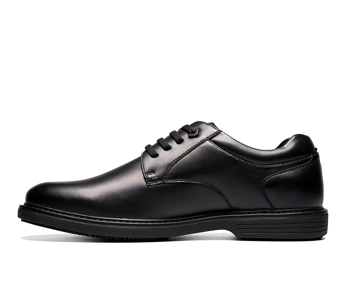 Men's Nunn Bush Wade Plain Toe Slip Resistant Work Oxfords Product Image