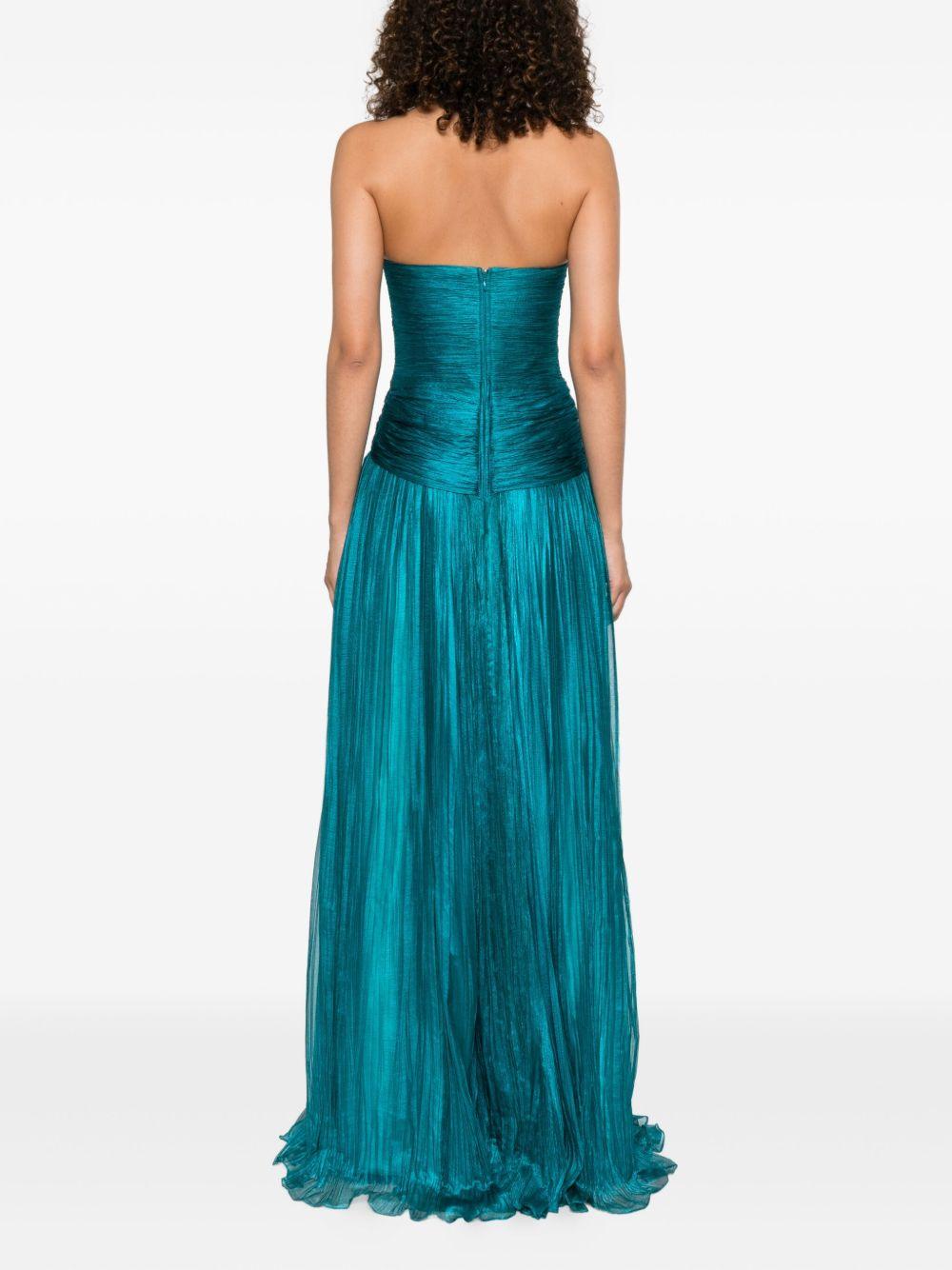 Star bow-embellished maxi dress Product Image